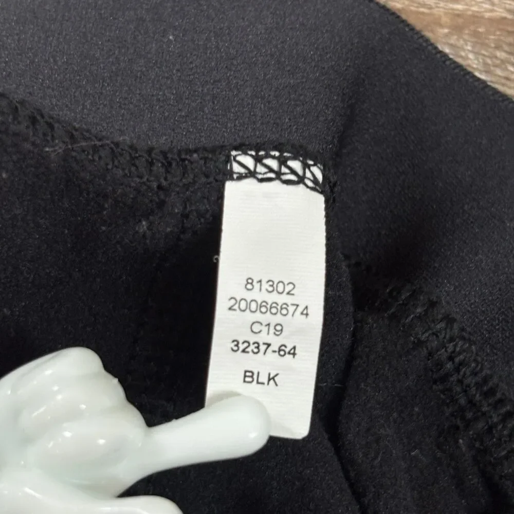 Duluth Trading Co Devil Track Fleece Base Layer Pants Men's XLx32 Black Stretch